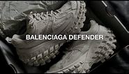 Balenciaga Defender / Bouncer – Unboxing, Sizing, On Foot