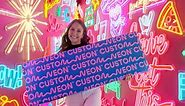 Open Acrylic Box Custom Neon® Sign | Custom Neon® Signs with Boxes & Stands