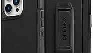 OtterBox iPhone 13 Pro (ONLY) Defender Series Case - BLACK, Rugged & Durable, With Port Protection, Includes Holster Clip Kickstand