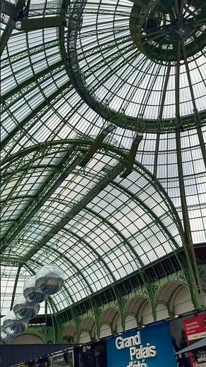 Most Beautiful Glass Roof in the World? ✨ Grand Palais Paris 2025