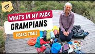 Grampians Peaks Trail - Everything you Need to Pack Explained in 5 Categories