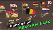 History of Belgium Flag | Evolution of Belgium Flag | Flags of the world |