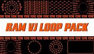 FREE 4K Ram Visual Text Pack | Ram Animation text | Jai Shree Ram Green Screen | Ram Border Text