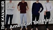 The Best Brand for Tall Guys (6'3+)?? American Tall Unboxing (Shirts, Pants, Polos and more)