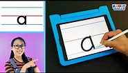 Teaching Kids How to Write Lowercase Letters of the Alphabet - Learn Small Letters A-Z Handwriting