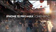 Cinematic Travel Video | iPhone 15 Pro Max and Gimbal (Insta360 Flow)