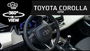 Toyota Corolla - 2019 interior 360° view