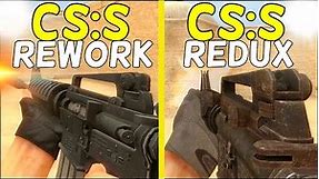 CS Re-Source vs. CS Source Redux - Weapons Comparison