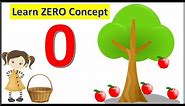 Zero concept|Concept of Zero|Number 0 for Kids|Zero concept for Kindergarden|Basic Maths|Zero number
