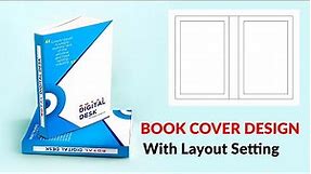 CorelDraw tutorial | Book Cover design with complete layout setting | Graphic Design 4u
