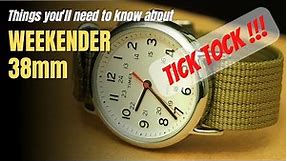 Timex Weekender 38mm Review : Analog Quartz - A Great Watch for a Good Price T2N651