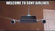 Welcome to Sony airlines