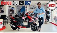 Finally 2024 New Honda Dio 125 BS7😍Detailed Review | New Price | Changes | Features | New Update 🔥🔥
