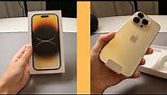 iPhone 14 Pro 256GB Gold - Unboxing