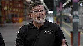 Crown’s Infolink® System Improves Safety Compliance and Fleet Utilization at City Furniture