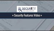 Rx Security - Prescription Pads and Rx Paper Security Features