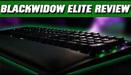 Razer Blackwidow Elite FULL REVIEW And SOUND TEST 2020!!!