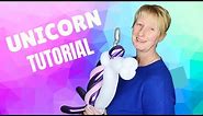 How to Make a Balloon Unicorn - Easy Unicorn Balloon Animal Tutorial #unicornballoon #balloonunicorn