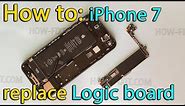iPhone 7 motherboard replacement