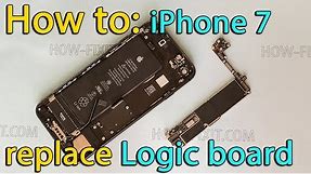 iPhone 7 motherboard replacement