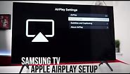 Apple Airplay 2 On Samsung 4K TV's