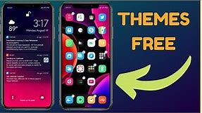 FREE iPhone iNstall Themes From The AppStore| All iOS Support(2022)