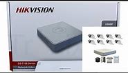 HIKVISION 8 Channel DVR Unboxing | 7100 Series | Turbo HD DVR