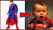 💥 SUPERHEROES but BABIES 💥 All Characters (Marvel & DC) 💥