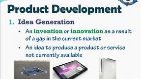 Product - Development Stages