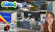 Theres Finally a Airport In The Sims 4 ✈️ ! ✨Free DL Available NOW ! *With Links*
