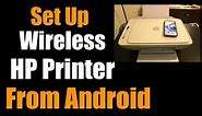 How To Set Up Wireless HP Printer From Android, review.