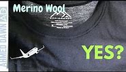 Merino Tech Merino Wool T-Shirt For Men - First Impressions 100% Organic Merino Wool