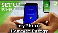 How to Set Up myPhone Hammer Energy - Beginners Guide
