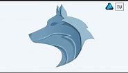 Wolf Logo Vector Illustration - Affinity Designer