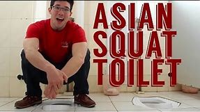 How to Use an Asian Squat Toilet
