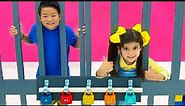 Alex and Ellie in the Escape Room Adventure Challenge for Kids