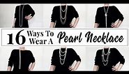 16 Ways To Wear A Pearl Necklace, How to Wear A Pearl Necklace
