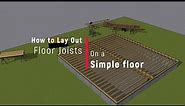 Basic Floor Framing Layout, Point Loads, and Making Plywood Fit
