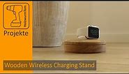 How to build a Wireless Charging Stand for Apple Watch (wood turning)