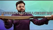 Different Parts Of Cricket Bat | Cricket Bat Blade | Cricket Bat Handle | Cricket | Explained Hindi