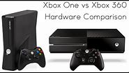 Xbox One vs Xbox 360: Hardware Comparison
