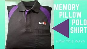 How to Make Memory Pillow from Polo Shirt 2 ways Quick n Easy | Sewing a Pillow-Keepsake Pillow