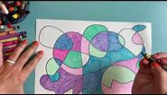 Scribble Drawing Art Lesson for Kids!