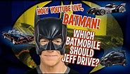 Holy YouTube Live, Batman! Which Batmobile Should Jeff Drive? | JEFF DUNHAM