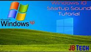 How to get Windows XP Startup on Windows 10 | JB Tech