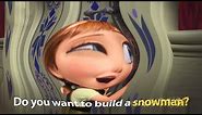 Frozen Do You Want To Build A Snowman but its filled with memes