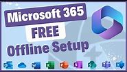 How to Download & Install Microsoft Office 365 from Microsoft | Free | Offline Setup