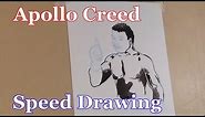 Apollo Creed Speed Drawing