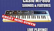 Casio MT- 800 As a mini synth (Part 1)