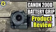 Product Review Battery Grip for Canon EOS 200D / Canon SL2 / Rebel 2